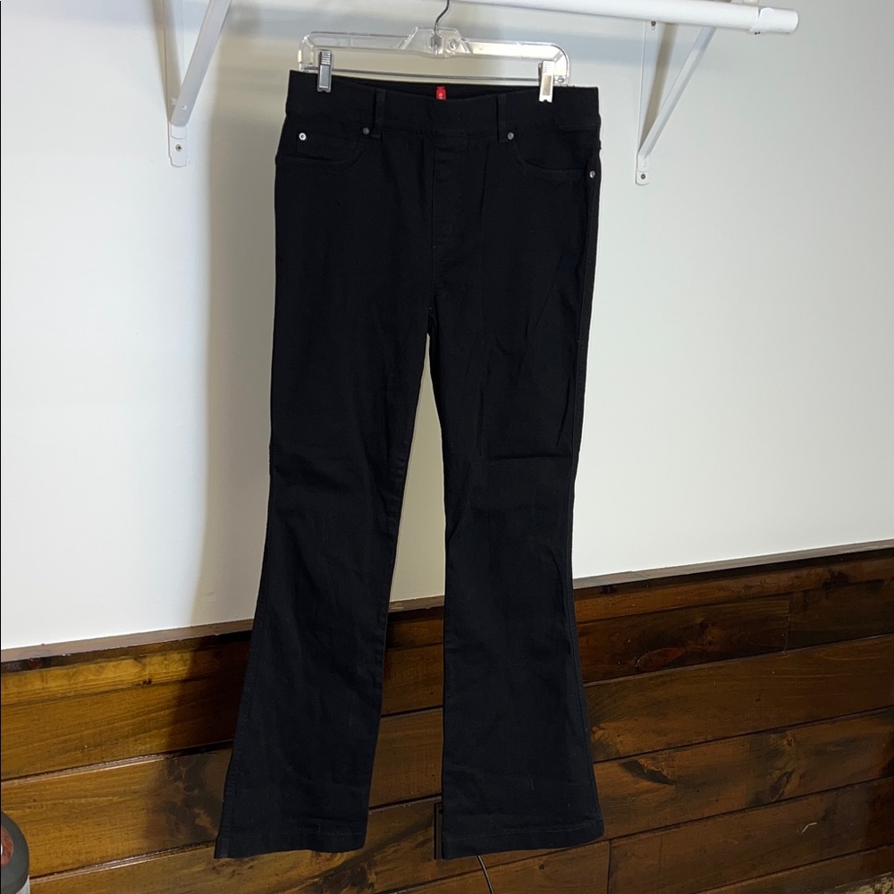 SPANX‎ Black Flare Jeans- Large Long